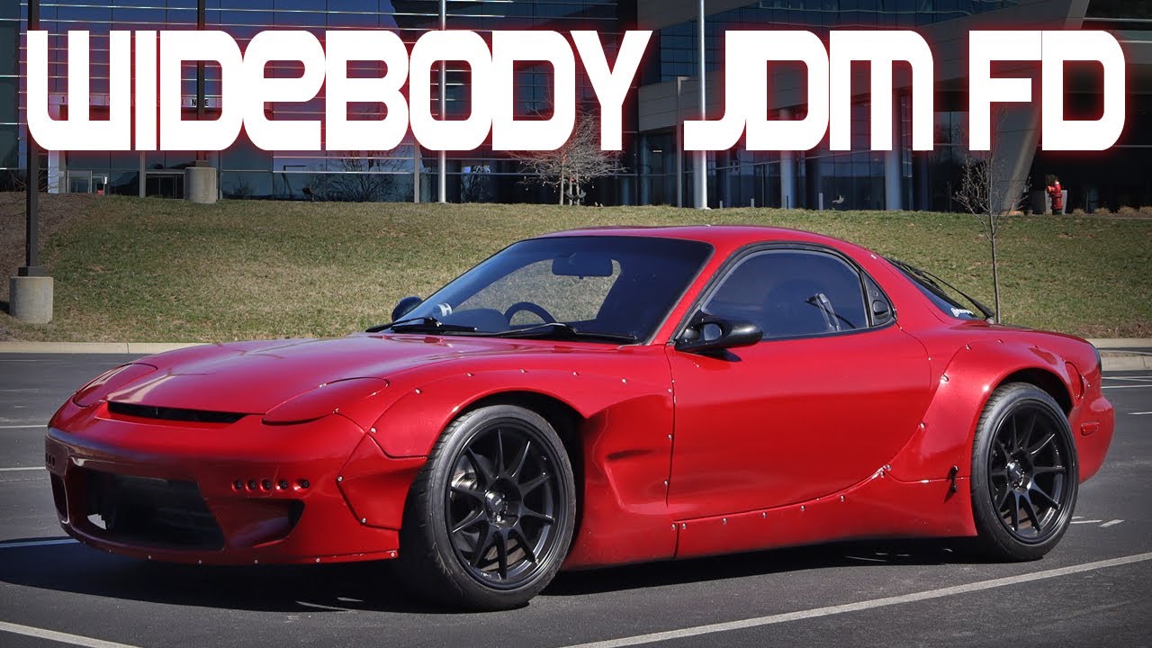 Driving A Widebody JDM FD Rx-7!