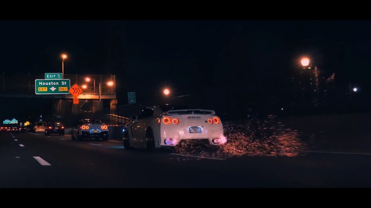 FAST AND FURİOUS NİSSAN GTR FLAMES ! TUNNEL SOUND [ R34 ]