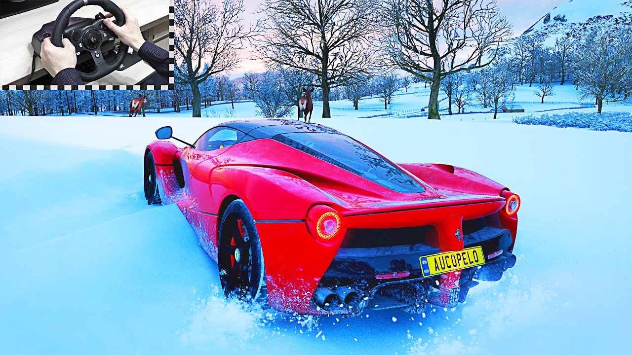 Ferrari Laferrari 2013 | Forza Horizon 4 | Logitech g29 GamePlay