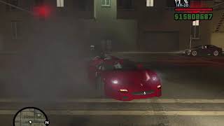 GTA  San Andreas mad drive on ferrai#GTA5#GTA4#SANANDREAS#ferrai#laferrari