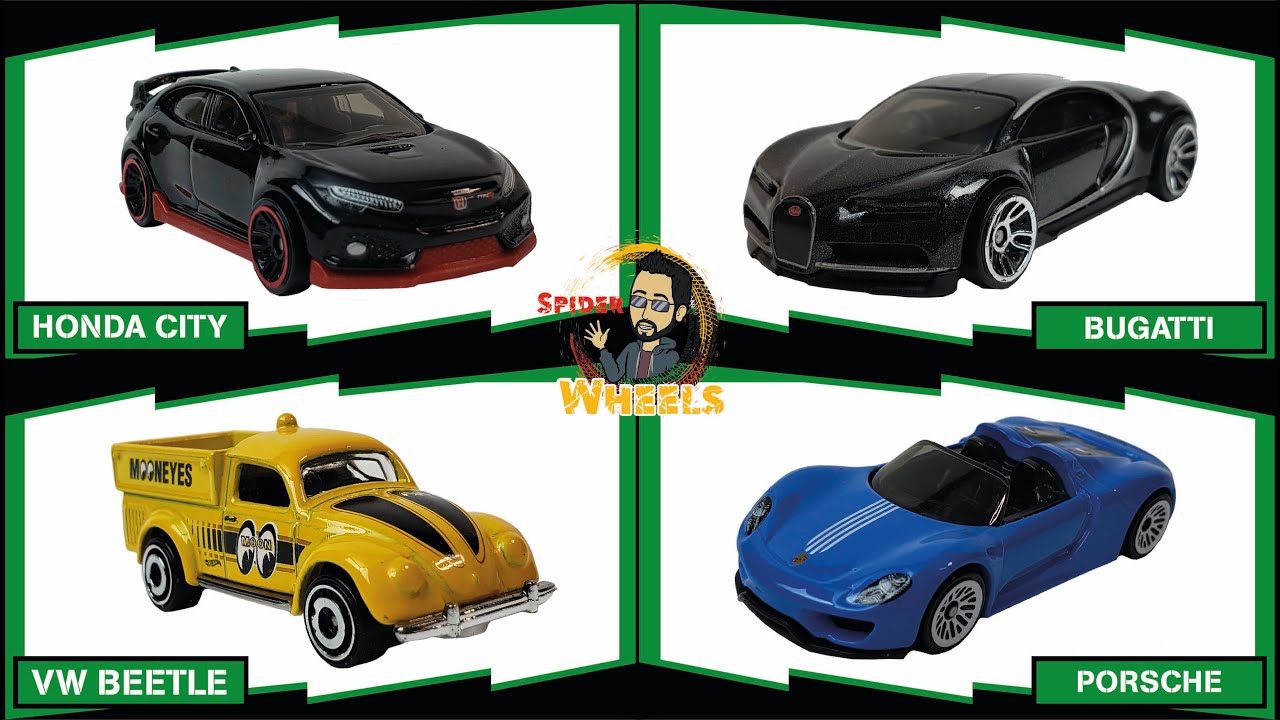 Liberando BUGATTI CHIRON 🔥HOT WHEELS 🔥¨Case D¨ [2020] Porsche 918 Spyder, Mazda Repu, Acura 🚙🏁