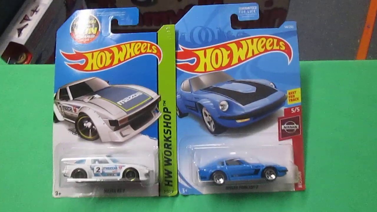 MAZDA RX-7 vs NISSAN FAIRLADY Z - unboxing + rip and race