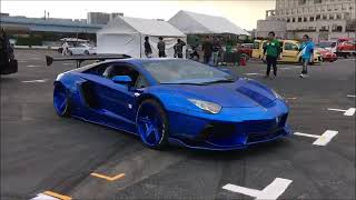 【エアサス作動！ランボルギーニ アヴェンタドール】 af imp スーパーカーニバル SUPER CARNIVAL LAMBORGHINI AVENTADOR