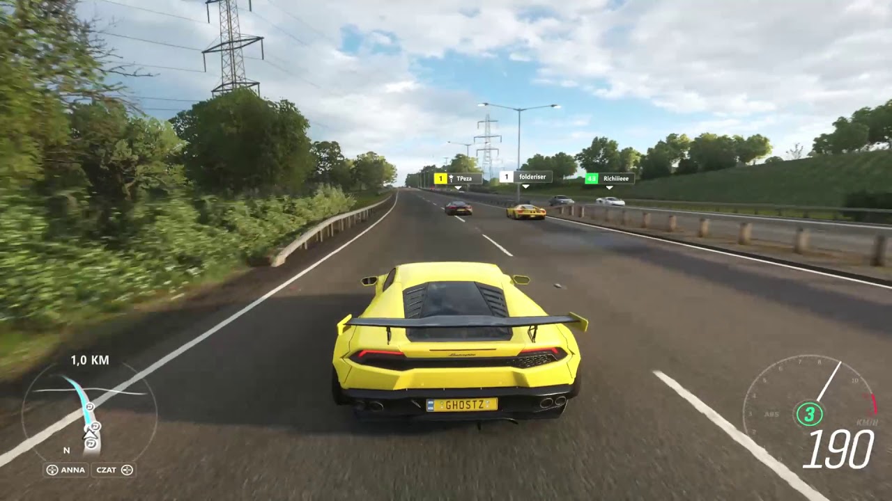 Forza Horizon 4 Test Lamborghini Huracan LP. 610-4