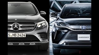 ついに登場した新型ハリアーと輸入車ナンバーワンSUV メルセデスGLCを比べてみた