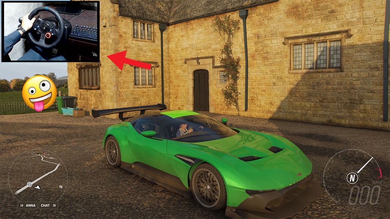 Vulcan 2016 Aston Martin |  Forza Horizon 4 | Logitech G29  (Steering Wheel + paddle shifter)