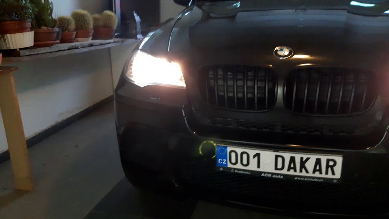 BMW X6 lights