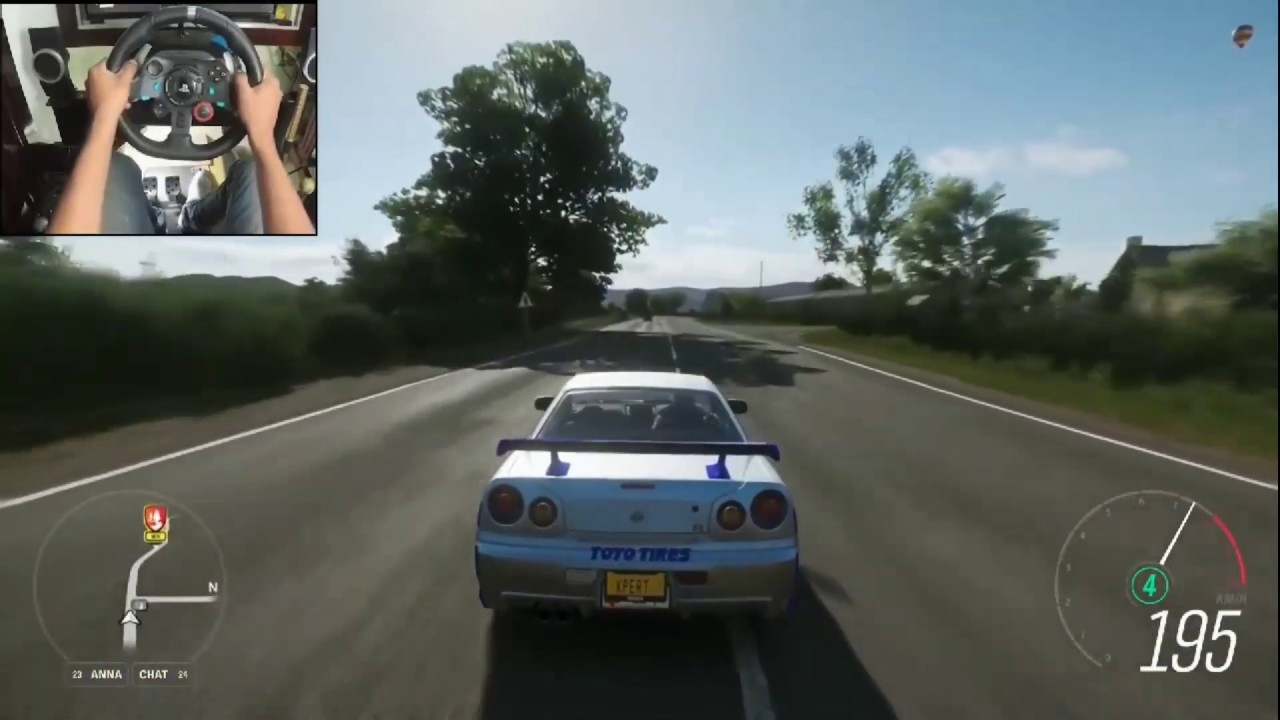 Drive in the Paul Walker’s Nissan Skyline R34 GTR FORZA HORIZON 4