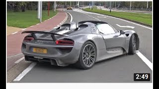 Porsche 918 Spyder   Lovely Accelerations!