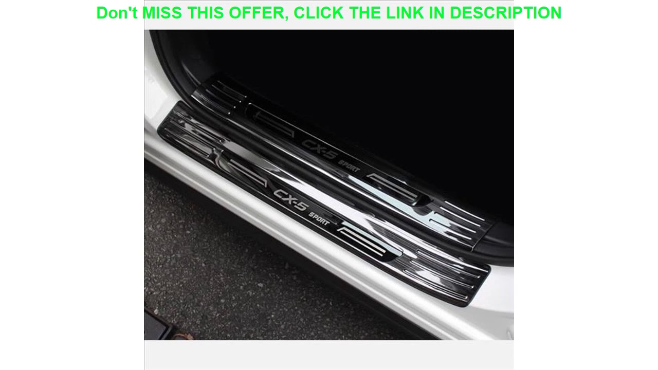 Slide For Mazda cx-5 threshold bar welcome pedal second generation CX5 modified decorative strip fo