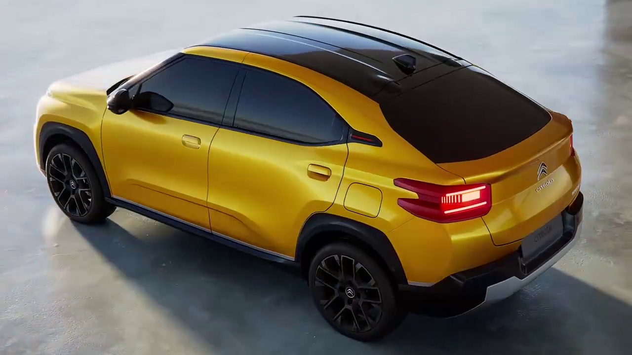 Combining the Fluidity and Dynamism of a Coupé , New Citroën Basalt Vision SUV Concept