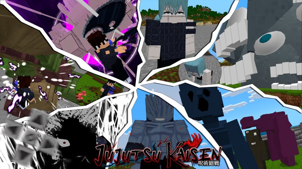 FINALMENTE!! ATUALIZOU A ADDON de JUJUTSU KAISEN AWAKENING *Mahito* PARA MINECRAFT PE 1.21.101