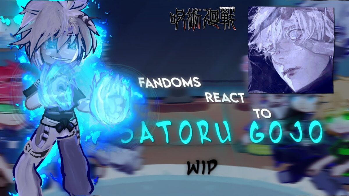 Fandoms react to Satoru Gojo||gacha reaction||Jujutsu Kaisen||Wip||Gl2||Part 3.5/8||GCRV||Satborn