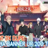 Gacha Banner UR 200 Tiket Dapat 3x Dupe !!! Jujutsu Kaisen : Sorcorer Zero Realm Fron