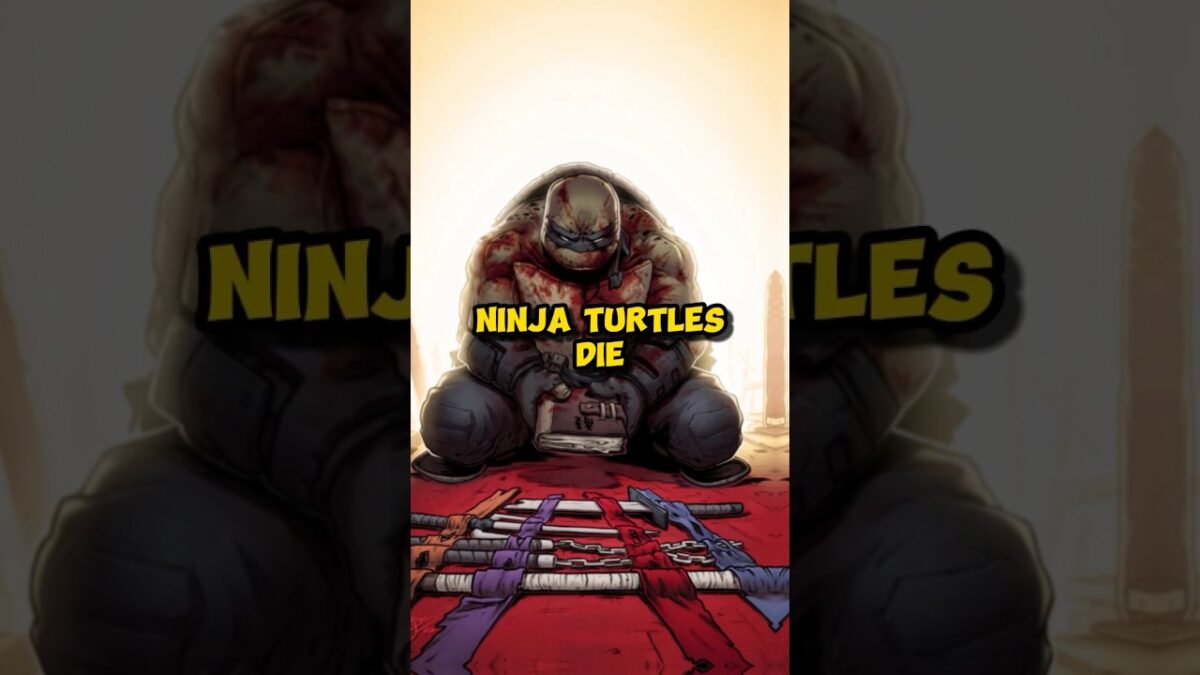 How did the Ninja Turtles Die? #anime #ninjaturtles