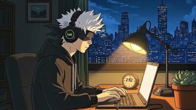 Jujutsu Kaisen Lofi 🔮 ~ Gojo’s Late Night Mix for Limitless Focus