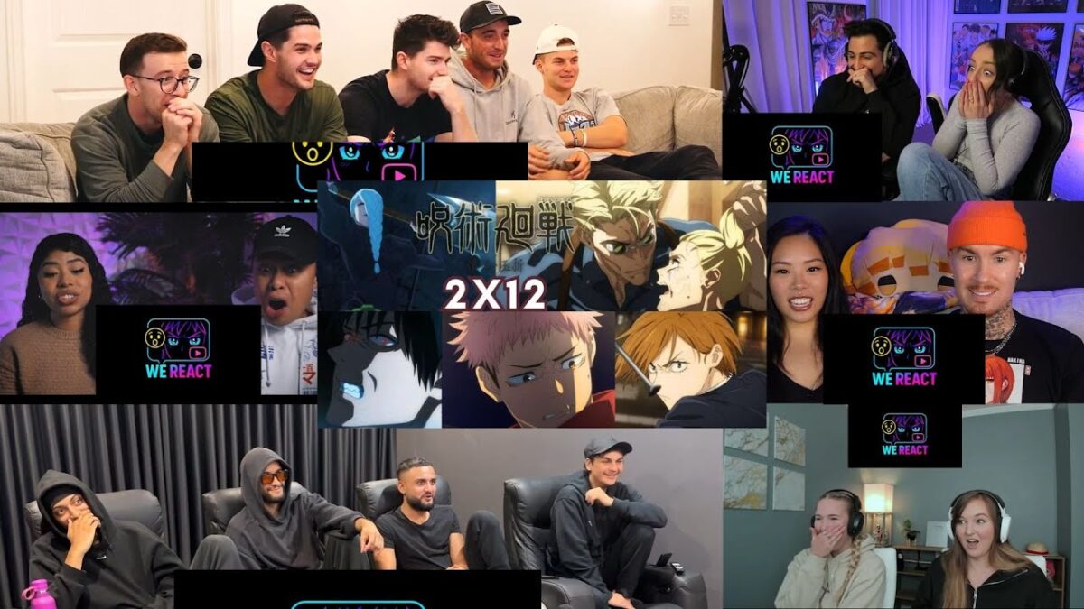 Jujutsu Kaisen Season 02 Episode 12 | Reaction Mashup #anime #jujutsukaisen #animereactionmashup