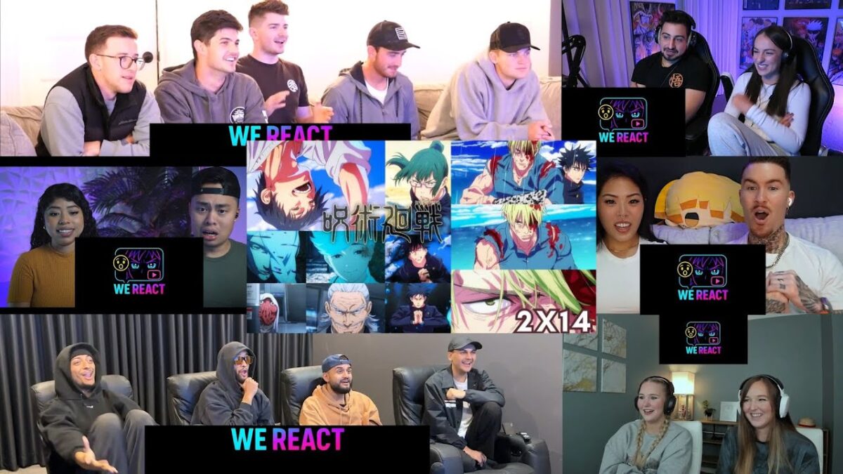Jujutsu Kaisen Season 02 Episode 14 | Reaction Mashup #anime #jujutsukaisen #animereactionmashup
