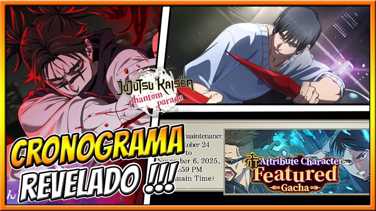 AGORA SIIIIM !!! CHOSO E TOJI REENCARNADO ESTÃO CHEGANDO NESSE MÊS – JUJUTSU KAISEN PHANTOM PARADE