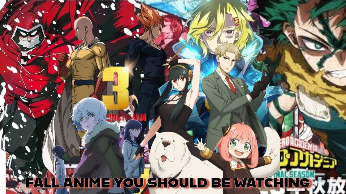Every Fall Anime You Need To be Watching!!!