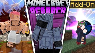 🤩 [GUIA COMPLETA] EL MEJOR ADDON/MOD de JUJUTSU KAISEN para MINECRAFT/PE BEDROCK 1.21.100+