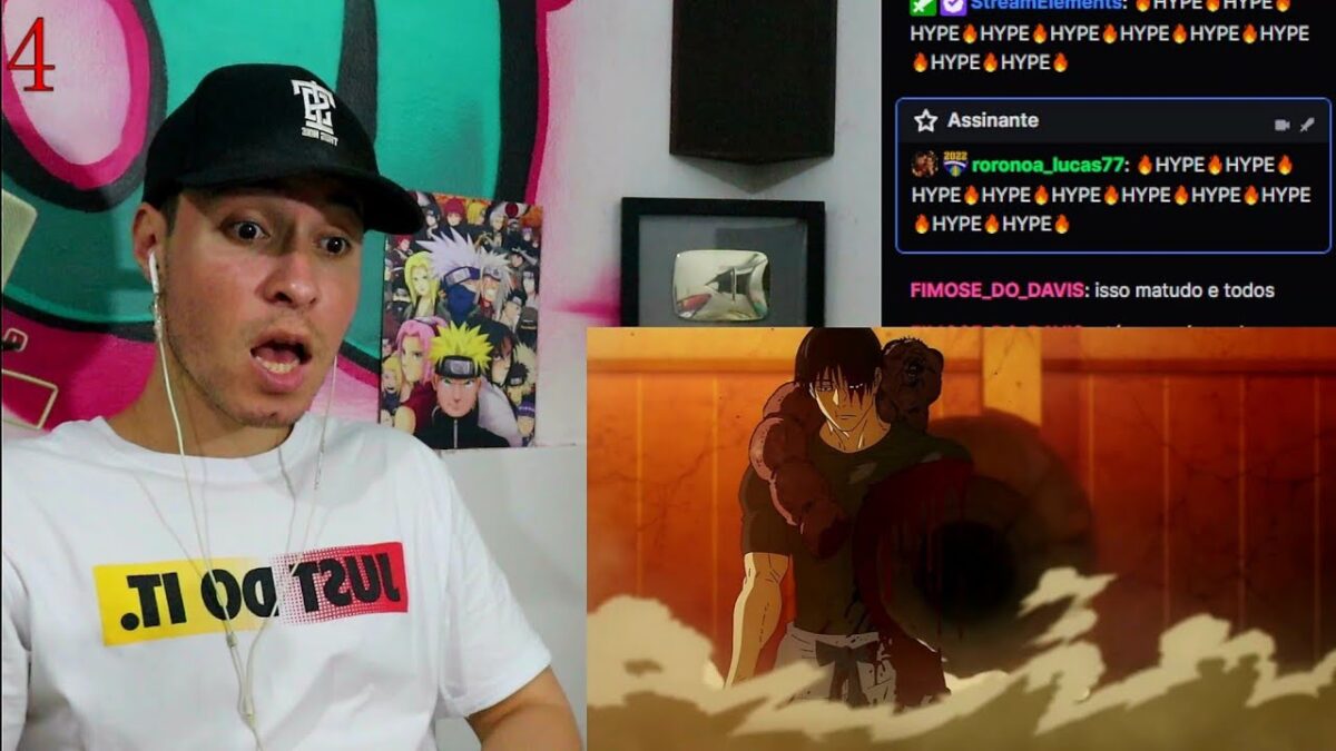 Genninlendário reagindo ao Gojo mata o Toji JUJUTSU KAISEN EPISÓDIO 4