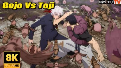 Gojo Vs Toji EPIC Battle Jujutsu Kaisen 4k