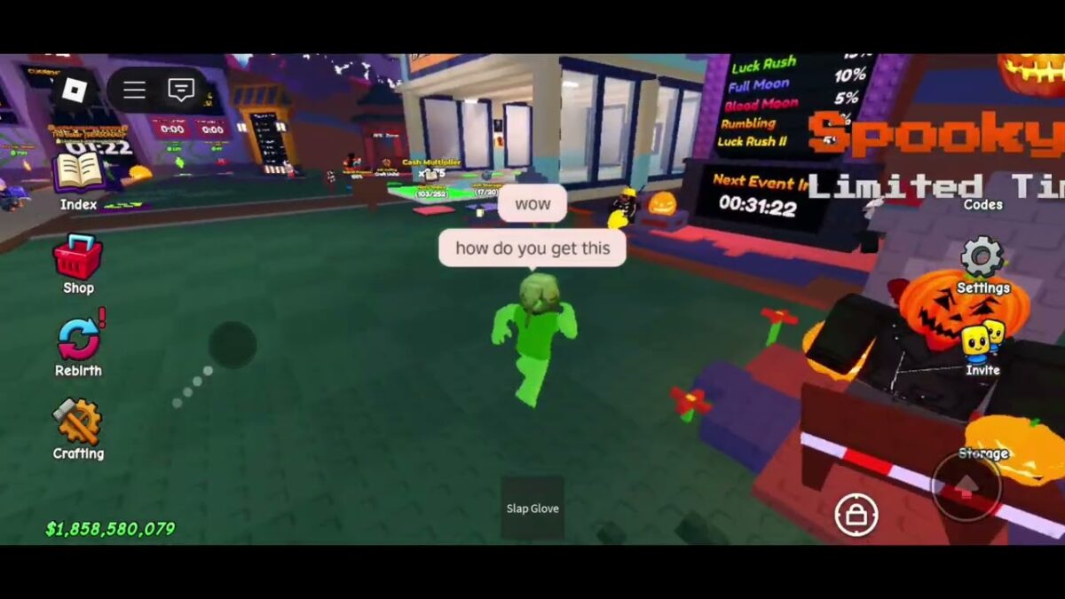 HALLOWEEN EVENT OF STEAL AN ANIME CLAME NOW A SEASONAL ONE JOKER