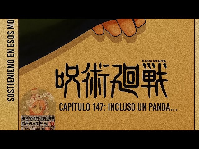 Jujutsu kaisen capitulo 147 manga latino.mp4