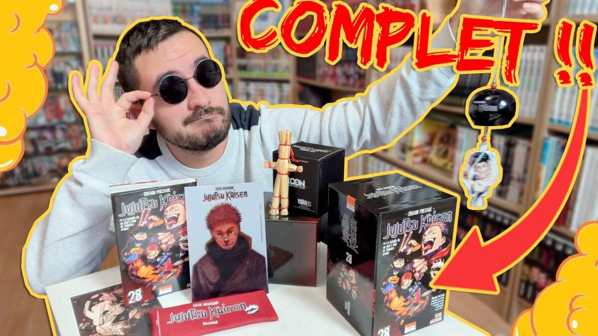 LA BONNE SURPRISE !! – (Unboxing édition prestige Jujutsu Kaisen 28)
