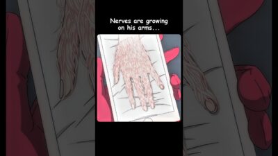 They’re cutting the nerves out of his hand…🩸😱 #anime #shorts