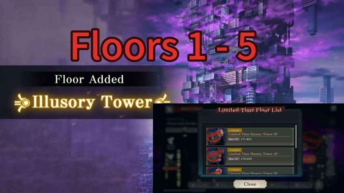 Time-Limited Floors 1-5 (Oct) – Teams & Guides ! Jujutsu Kaisen Phantom Parade !