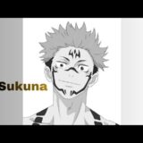 Anime sketch |How to Draw Sukuna fromJujutsu Kaisen | Sukuna drawing step by step