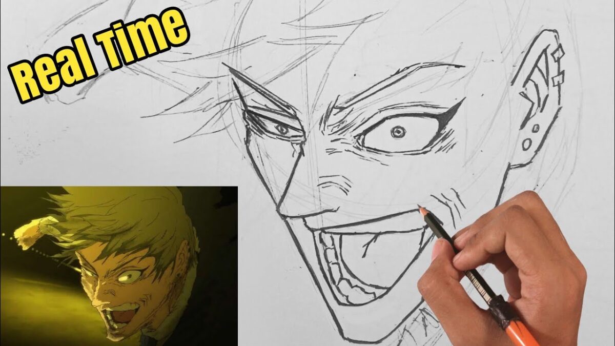 How To Draw NAOYA vs CHOSO | JUJUTSU KAISEN S3