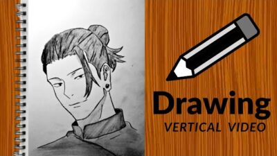 How to Draw Geto Suguru Easily | Simple Pencil Drawing Tutorial (Jujutsu Kaisen)