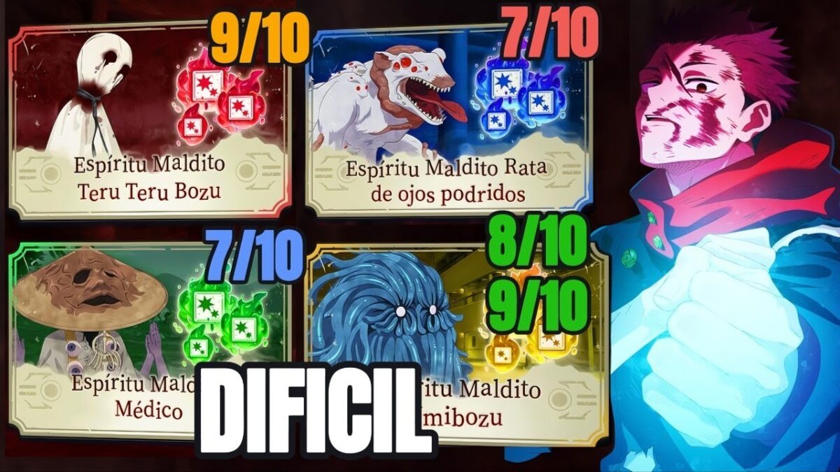 JEFES HARD BARRIDO DE MALDICIONES *SIN SEGUNDA CAPA SP* | JUJUTSU KAISEN PHANTOM PARADE