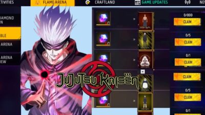 JUJUTSU KAISEN CONGRATULATIONS ITEMS🎯 Free Fire New Event🔥 Free Fire New Upcoming Event FF New event