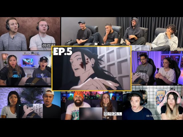 呪術廻戦 JUJUTSU KAISEN SEASON 2 EPISODE 5 | REACTION MASHUP