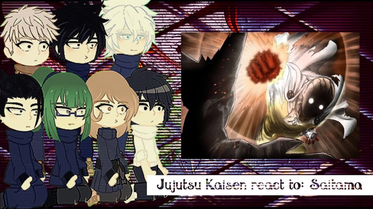 👊Jujutsu Kaisen react to Saitama💥 || [Short] || JGachaYTx