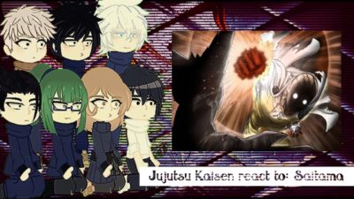 👊Jujutsu Kaisen react to Saitama💥 || [Short] || JGachaYTx