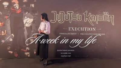 A week in my life: Jujutsu Kaisen premiere, Comic Con, reading updates.