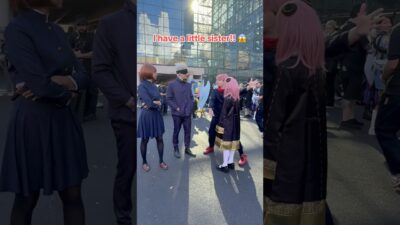 Anya BREAKS Gojo’s Infinity!! 😱 #jujutsukaisen #gojosotaru #anyaforger #spyxfamily #anime