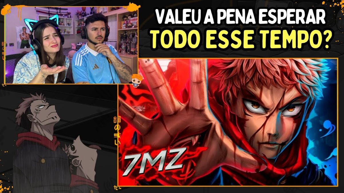Apenas um Itadori – 7 Minutoz ft. M4rkim (Jujutsu kaisen) – React
