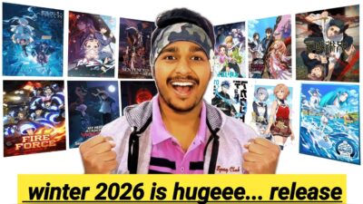 BIGGEST Winter 2026 Anime Reveals 😱 New Series & Sequels Confirmed , @talk_time_rkm