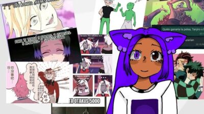 Comics, mangas y memes de DemonSlayer-kny, Jujutsu kaisen, my Hero academi.