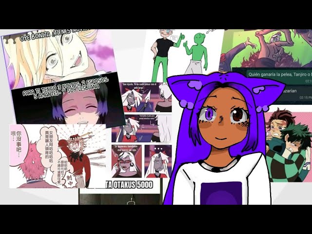 Comics, mangas y memes de DemonSlayer-kny, Jujutsu kaisen, my Hero academi.