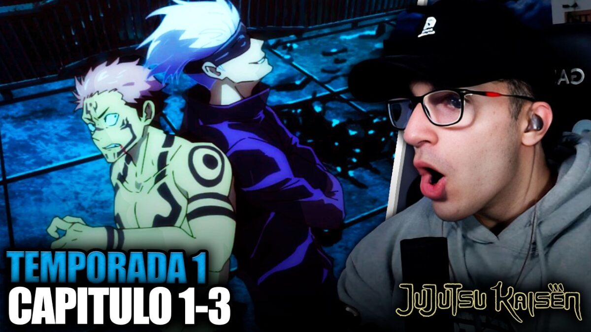 EL ANIME DE LOS HECHICEROS | JUJUTSU KAISEN T1 CAP 1-3 REACCION