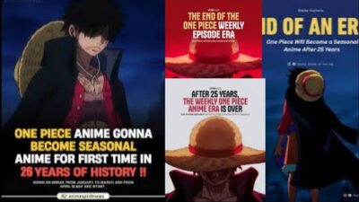 End Of An Era One Piece Will Be Seasonal Anime