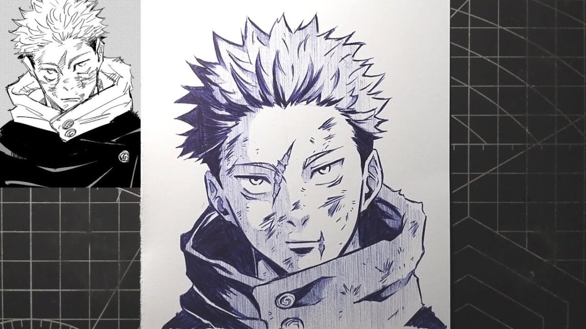 How To Draw “Itadori Yuji” From jujutsu kaisen || drawing anime tutorial