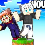 I Spent 24 Hours in Jujutsu Kaisen Minecraft on One Block!